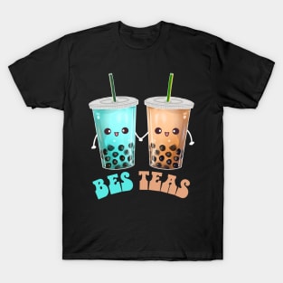 Boba Milk Bubble Tea Bes Teas T-Shirt